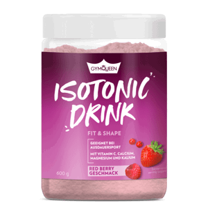 GYMQUEEN Isotonic drink 600 g červené bobule