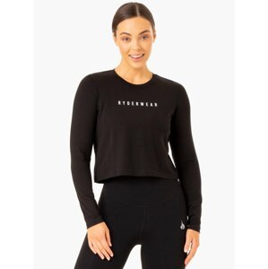 Ryderwear Dámske tričko Long Sleeve Top Foundation Black  S