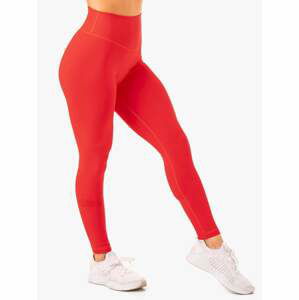 Ryderwear Dámske legíny Knockout High Waisted Scrunch Red  L