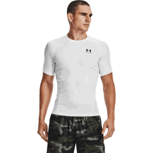 Under Armour Kompresné tričko HG Armour Comp SS White  XXL