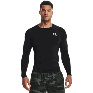 Under Armour Kompresné tričko HG Armour Comp LS Black  S