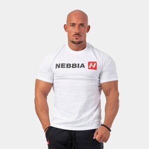 NEBBIA Pánske tričko Red “N“ White  M