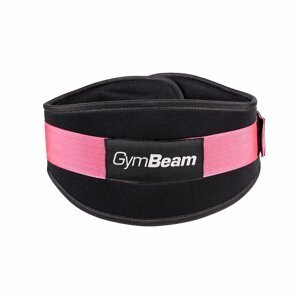 GymBeam Fitness neoprenový opasok LIFT Black & Pink  XL