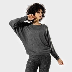 SQUATWOLF Dámske Tričko Batwing Top Black Marl  M