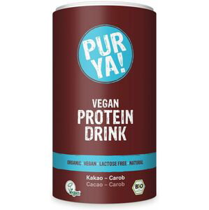 PURYA! Vegan Protein Drink BIO 550 g kakao carob