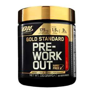 Optimum Nutrition Gold Standard Pre-Workout 330 g zelené jablko