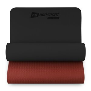Podložka Fitness TPE 0,6cm čierno/červená