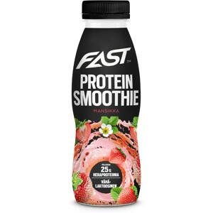 Nápoj FAST Natural Protein Smoothie strawberry 330 ml