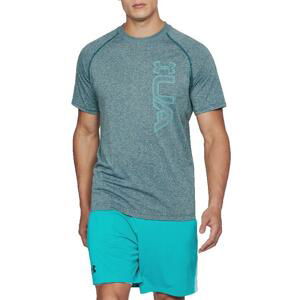 Tričko Under Armour UA Tech Graphic SS Tee-GRN