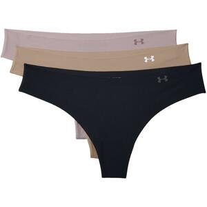 Nohavičky Under Armour PS Thong 3Pack -BLK
