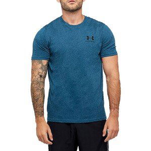 Tričko Under Armour SPORTSTYLE LEFT CHEST SS-BLU