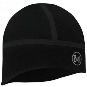 Čiapky BUFF WINDPROOF BEANIE SOLID BLACK M /L