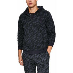 Mikina s kapucňou Under Armour RIVAL FLEECE CAMO FZ HOODIE