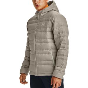 Bunda s kapucňou Under Armour UA Armour Down Hooded Jkt-BRN