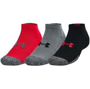 Ponožky Under Armour UA Heatgear Low Cut 3pk-RED