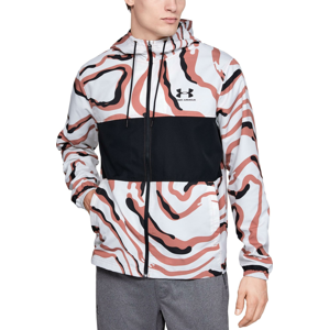 Bunda s kapucňou Under Armour SPORTSTYLE WIND PRINTED HOODED JACKET