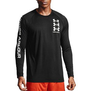 Tričko s dlhým rukávom Under Armour UA TECH TRIPLE LOGO LS