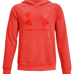 Mikina s kapucňou Under Armour UA RIVAL FLEECE HOODIE-ORG