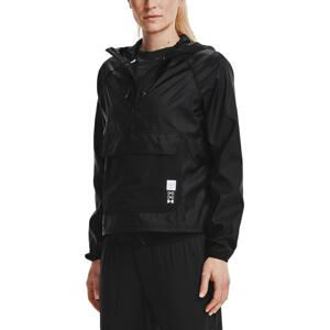 Bunda s kapucňou Under Armour UA Run Anywhere Anorak-BLK