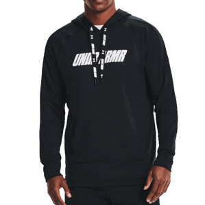 Mikina s kapucňou Under Armour UA BASELINE P/O HOODY-BLK