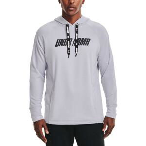 Mikina s kapucňou Under Armour UA BASELINE P/O HOODY-GRY