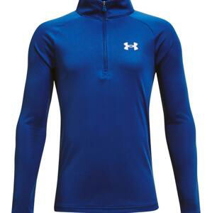 Tričko s dlhým rukávom Under Armour UA Tech 2.0 1/2 Zip-BLU