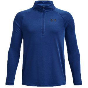 Tričko s dlhým rukávom Under Armour UA Tech 2.0 1/2 Zip-BLU