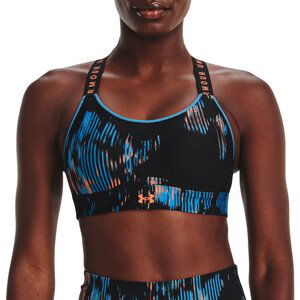 Podprsenka Under Armour UA Infinity High Print Bra-BLK