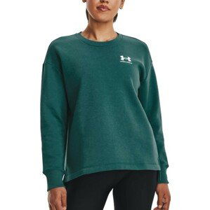 Mikina Under Armour Rival Fleece Oversize Crew-GRN