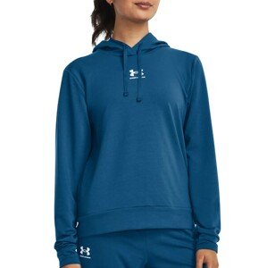 Mikina s kapucňou Under Armour Rival Terry Hoodie-BLU