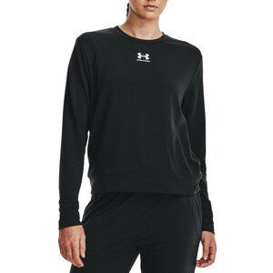 Tričko s dlhým rukávom Under Armour Rival Terry Crew-BLK