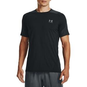 Tričko Under Armour UA HG Armour Fitted Nvlty SS-BLK