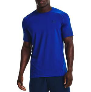 Tričko Under Armour UA HG Armour Fitted Nvlty SS-BLU