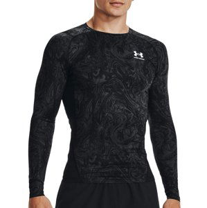 Tričko s dlhým rukávom Under Armour Under Armour HeatGear® Compression Printed