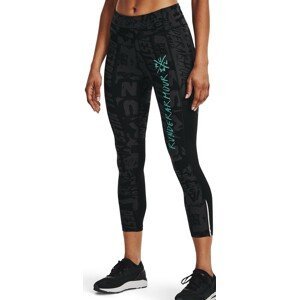 Nohavice 3/4 Under Armour UA Destroy All Miles Ankle Tight-BLK