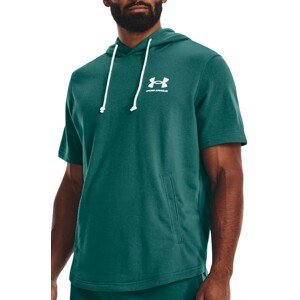 Mikina s kapucňou Under Armour UA Rival Terry LC SS HD-GRN