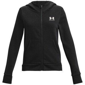 Mikina s kapucňou Under Armour Rival Fleece LU FZ Hoodie-BLK