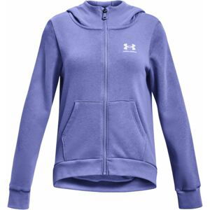 Mikina s kapucňou Under Armour Rival Fleece LU FZ Hoodie-BLU