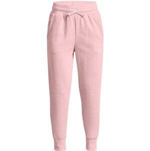 Nohavice Under Armour Rival Fleece LU Joggers -PNK