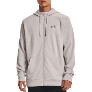 Mikina s kapucňou Under Armour UA Armour Fleece FZ Hoodie-GRY