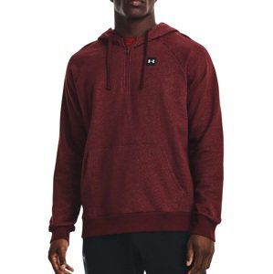 Mikina s kapucňou Under Armour UA Rival Fleece 1/2 Zip HD-RED