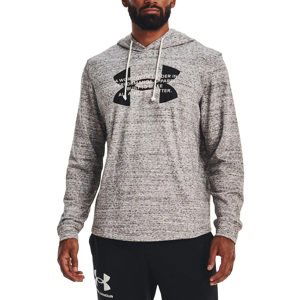 Mikina s kapucňou Under Armour UA Rival Terry Logo Hoodie-WHT