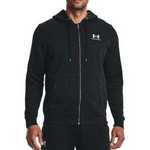 Mikina s kapucňou Under Armour UA Essential Fleece FZ Hood-BLK