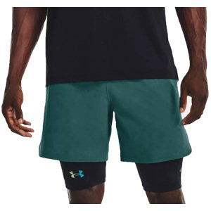 Šortky Under Armour UA Peak Woven Shorts-GRN