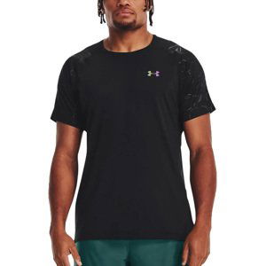 Tričko Under Armour UA Rush Emboss SS-BLK