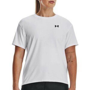 Tričko Under Armour UA Esential Cttn Stretch Tee-WHT