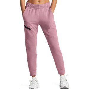Nohavice Under Armour Unstoppable Flc Jogger-PNK