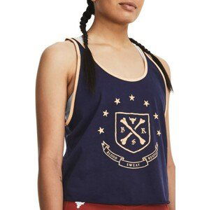 Tielko Under Armour Pjt Rck Q3 Arena Tank-BLU