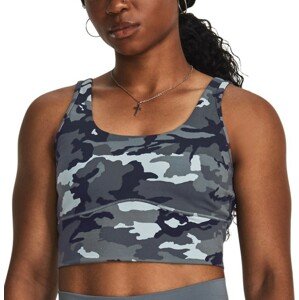 Tielko Under Armour Meridian Fitted CropTankPrnt-BLU