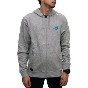 Mikina s kapucňou Craft COMMUNITY FZ HOODIE M VR